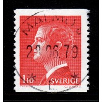 F.919Av2, 1.10 kr Carl XVI Gustaf, typ I, MALMÖ 28-6-79