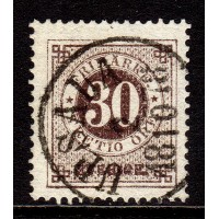 F.35, 30 öre Ziffer und Kronen im Kreis K.13, UPSALA 2-10-78 [C/U]
