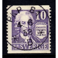 F.259A, 10 öre 250. Geburtstag von Emanuel Swedenborg, PKP 81 4-6-38