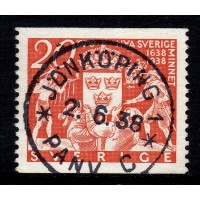 F.263, 20 öre Nya Sverige minnet, JÖNKÖPING 2-6-38 [F/SM]