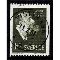 F.516, 1.40 kr Gustav Fröding, VISTTRÄSK 11-2-61 [BD/NB]