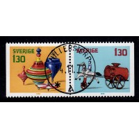 F.1066+1067SX, 1.30 kr Gamla leksaker, HILLERSTORP 14-11-78 [F/SM], första dagen