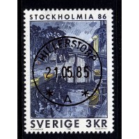 F.1354, Stockholmia 86 III, HILLERSTORP 21-5-85 [F/SM], första dagen