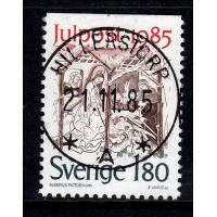 F.1378B, 1.80 kr Julpost, HILLERSTORP 21-11-85 [F/SM], första dagen