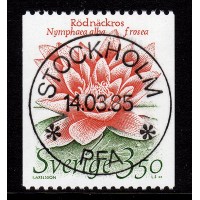 F.1342, 3.50 kr Living nature, STOCKHOLM 14-3-85, first day