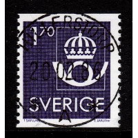 F.1396, 1.70 kr Postens emblem, HILLERSTORP 20-2-86 [F/SM], första dagen