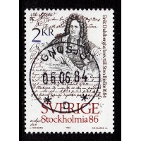 F.1306, Stockholmia 86 II, GNOSJÖ 6-6-84 [F/SM], första dagen