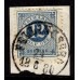 F.32, 12 öre Ziffer und Kronen im Kreis K.13, FELLINGSBRO 24-6-80 [T/VÄS]