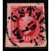 F.54, 10 öre Oscar II, ÖSTAVALL 15-7-07 [Y/M], klipp
