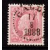 F.45, 10 öre Oscar II, GÄLLÖ 17-8-88 [Z/J]