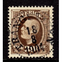 F.58, 30 öre Oscar II, TRÅNGSVIKEN 18-8-04 [Z/J]