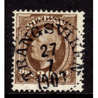 F.58, 30 öre Oscar II, TRÅNGSVIKEN 27-7-03 [Z/J]