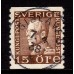 F.178A, 15 öre Gustaf V profil vänster, GISLAVED 7-4-38 [F/SM]