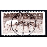 F.1010, 1.40 kr Gotland ponnies, PÅLSBODA 6-5-83 [T/NÄ]