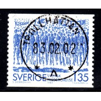 F.1246, 1.35 kr Svensk fredsrörelse 100 år, TROLLHÄTTAN 2-2-83 [P/VG]