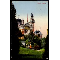 Schweiz - Zürich - Tonhalle, kort skickat till Sverige 1917 (Kvalitet: 8)